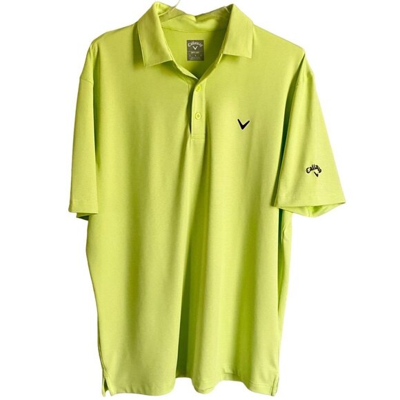 Callaway Short Sleeve Opti Dri Golf Polo Shirt Men's Large NEW - Picture 1 of 8